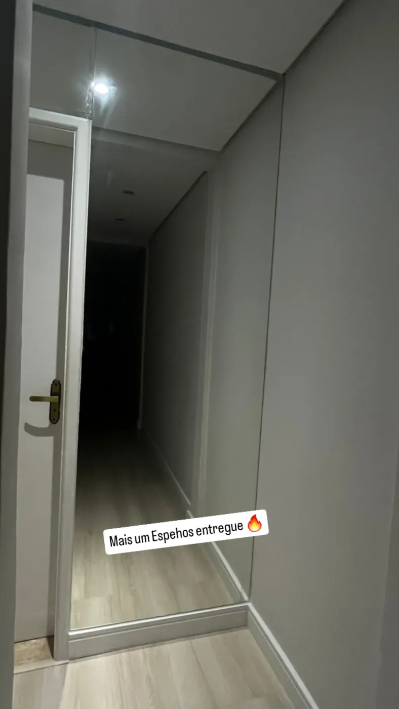 Espelhos sob medida — projeto 16 executado pela Lucas Glass em São Paulo