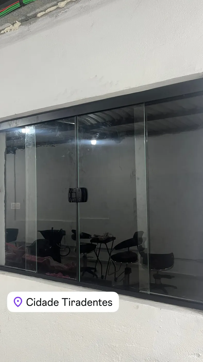 Janelas de vidro — projeto 5 executado pela Lucas Glass em São Paulo