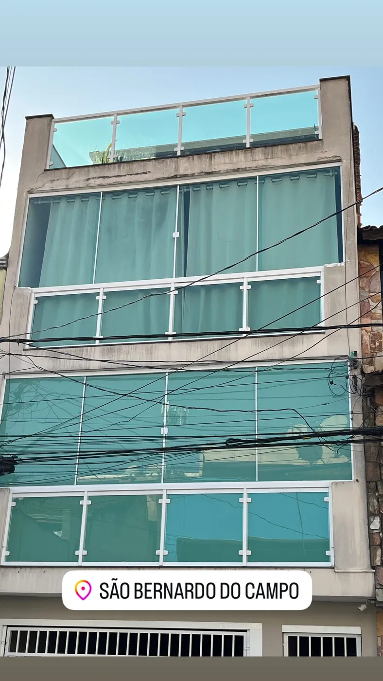 Janelas de vidro — projeto 6 executado pela Lucas Glass em São Paulo