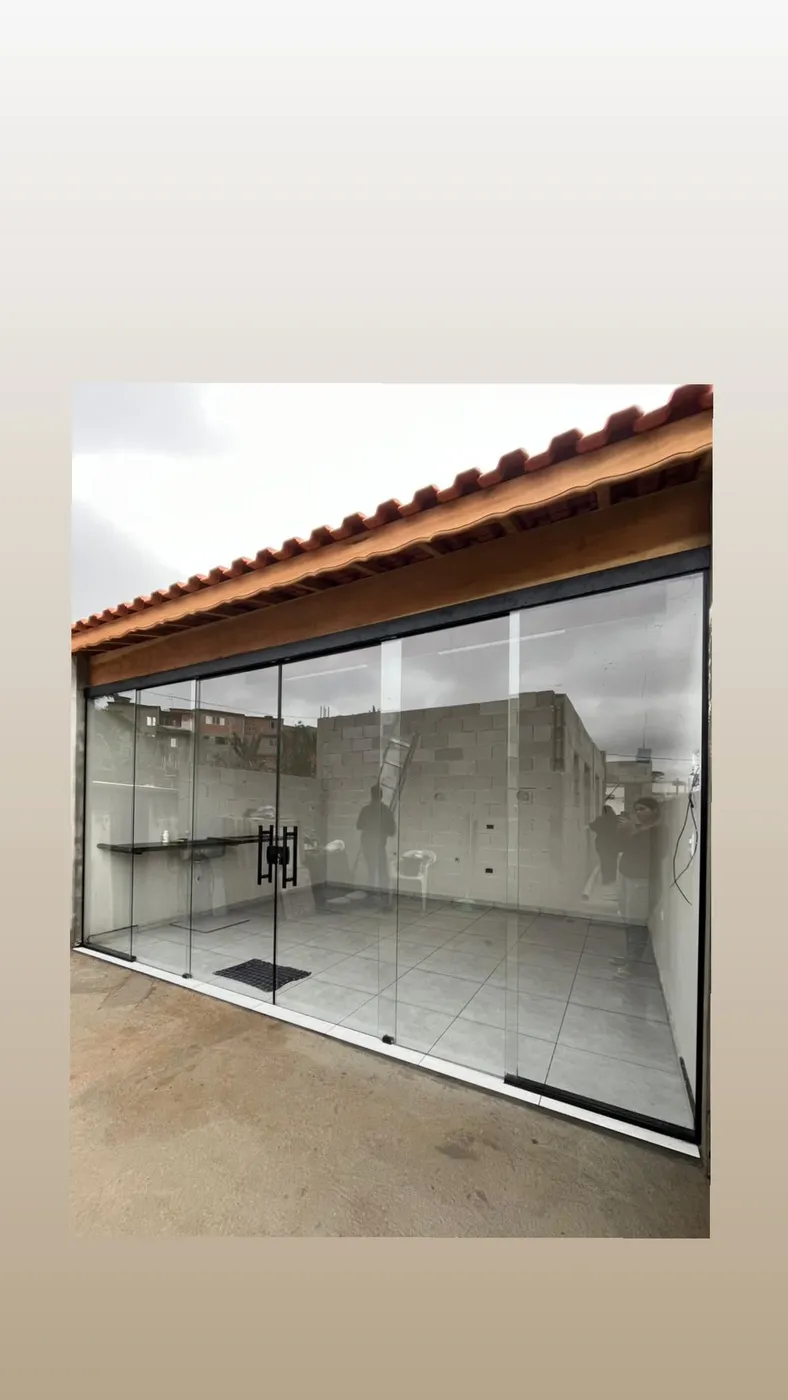 Portas de vidro temperado — projeto 10 executado pela Lucas Glass em São Paulo