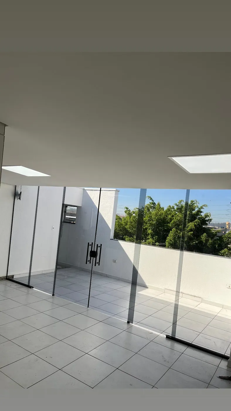 Portas de vidro temperado — projeto 2 executado pela Lucas Glass em São Paulo