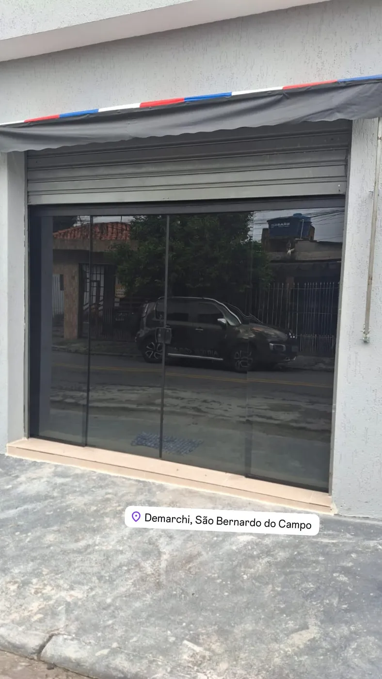 Portas de vidro temperado — projeto 5 executado pela Lucas Glass em São Paulo